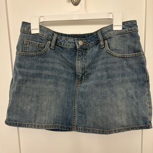 Wild Fable Blue Denim Skirt